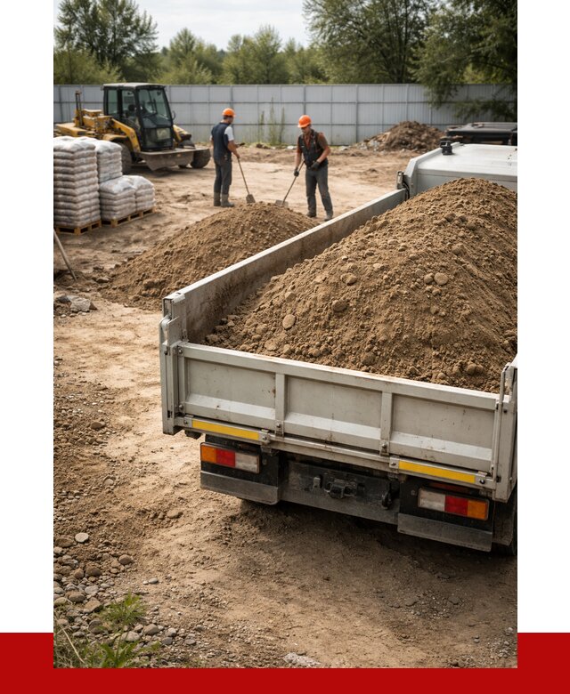 Супесь с доставкой в Кронштадте от 2556 р. за куб | ПРОНЕРУДКрн