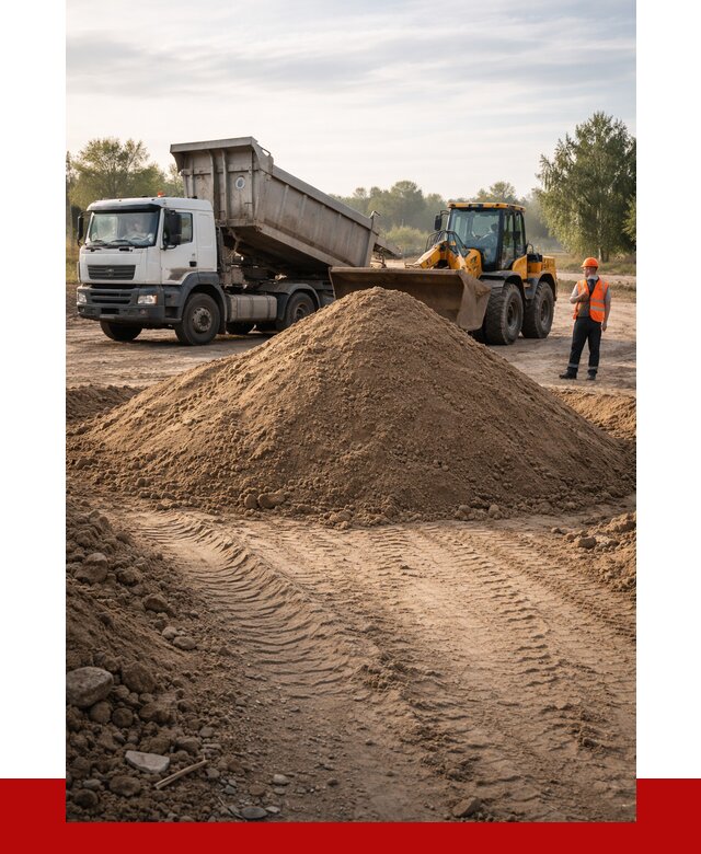 Купить песчаный грунт с доставкой в Кронштадте от 4382 р. | ПРОНЕРУДКрн