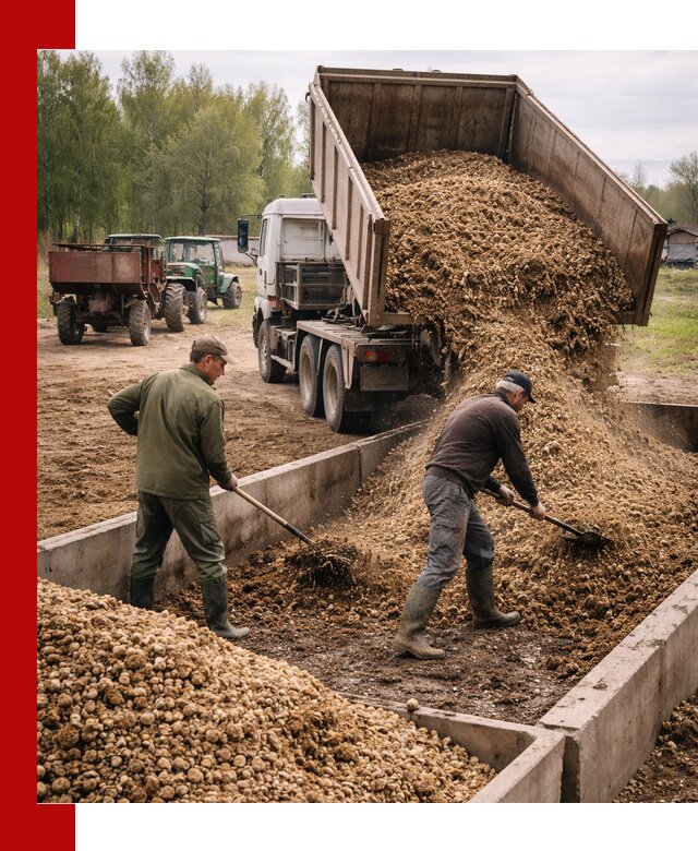 Куриный помет с доставкой в Кронштадте оптом и в розницу