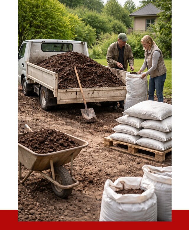 Перегной в мешках с доставкой в Кронштадте от 2295 р. | ПРОНЕРУДКрн