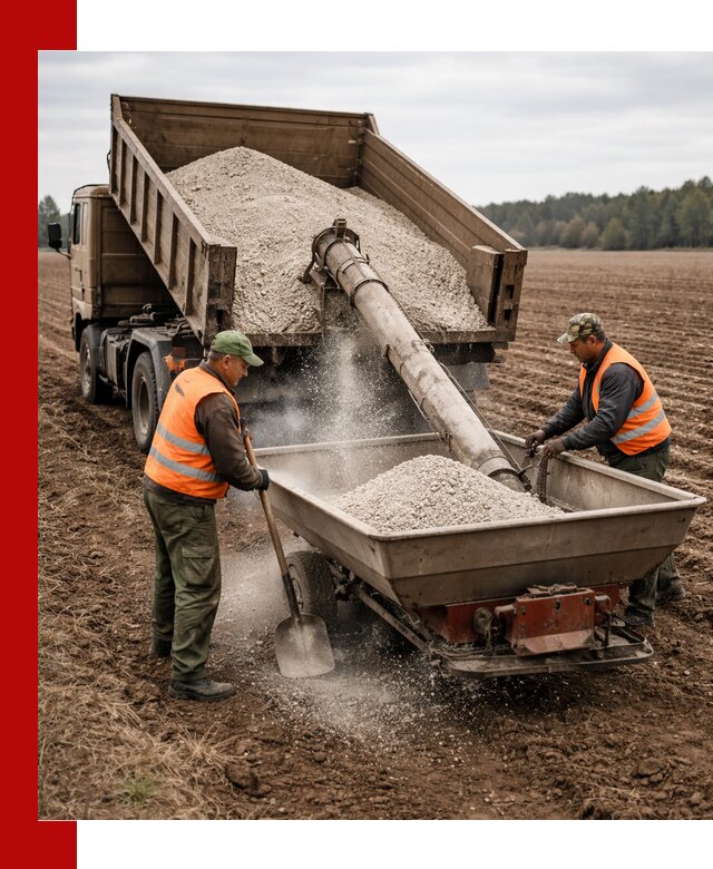 Доставка и продажа суперфосфата оптом и в розницу в Кронштадте