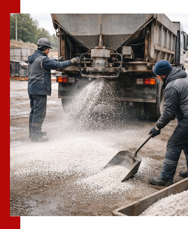 Доставка и продажа хлористого кальция в Кронштадте