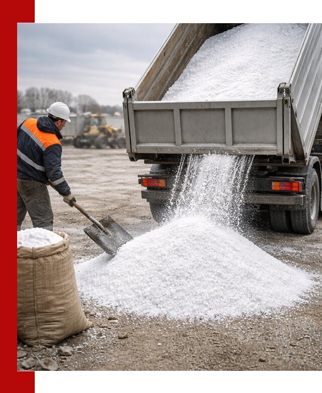 Поставка хлористого натрия оптом и в розницу в Кронштадте