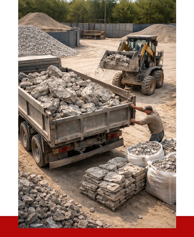 Купить бой бетона с доставкой в Кронштадте от 5008 р. | ПРОНЕРУДКрн