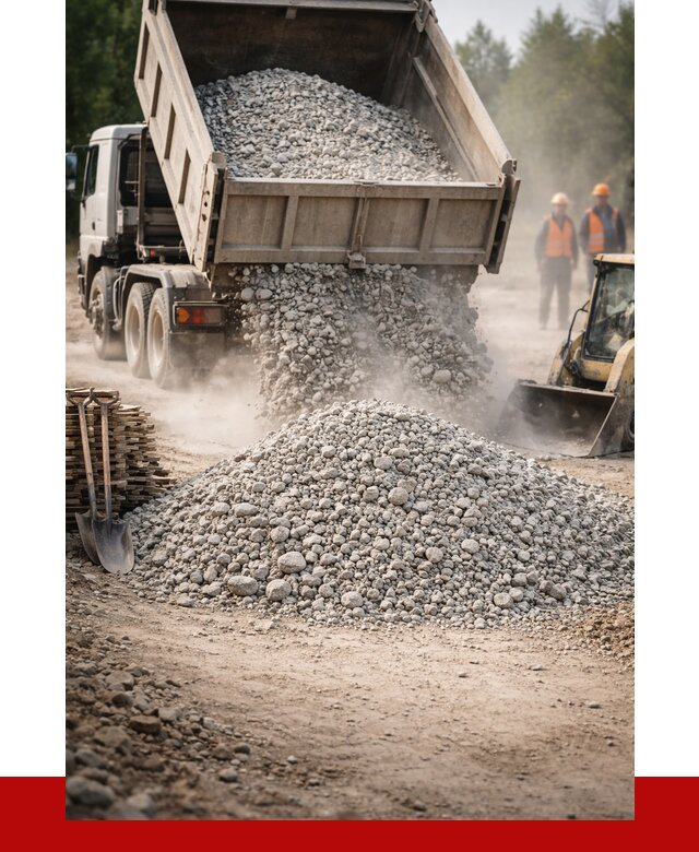 Купить дробленый бетон в Кронштадте от 1774 р./куб | ПРОНЕРУДКрн