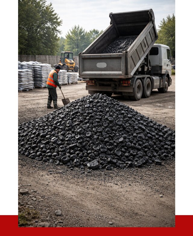 Купить уголь орех в Кронштадте с доставкой от 7826 р. | ПРОНЕРУДКрн