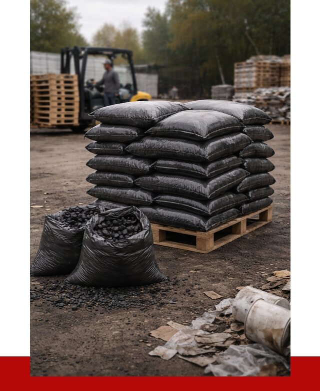 Купить уголь в мешках с доставкой в Кронштадте от 7826 р. | ПРОНЕРУДКрн
