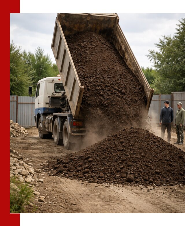 Доставка самосвалом 10 кубов в Кронштадте быстро и надёжно