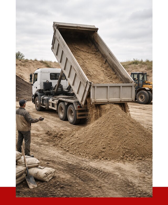 Доставка самосвалом 20 кубов в Кронштадте от 7826 р. | ПРОНЕРУДКрн