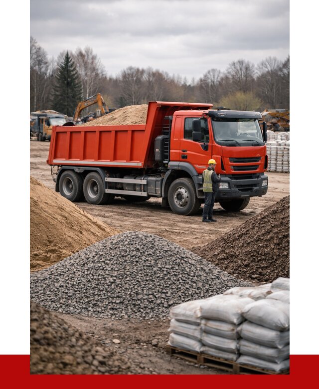 Доставка самосвалом 25 кубов в Кронштадте от 7826 р. | ПРОНЕРУДКрн