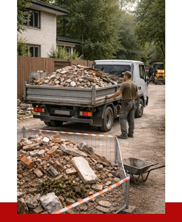 Вывоз строительного мусора с погрузкой в Кронштадте от 7826 р | ПРОНЕРУДКрн