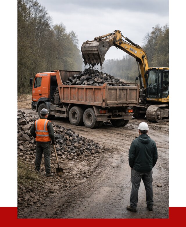 Вывоз асфальта в Кронштадте от 4695 р. самосвалом ПРОНЕРУДКрн