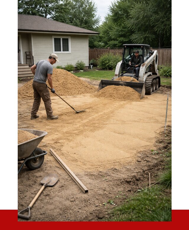 Отсыпка участка песком в Кронштадте, от 2609 р., ПРОНЕРУДКрн